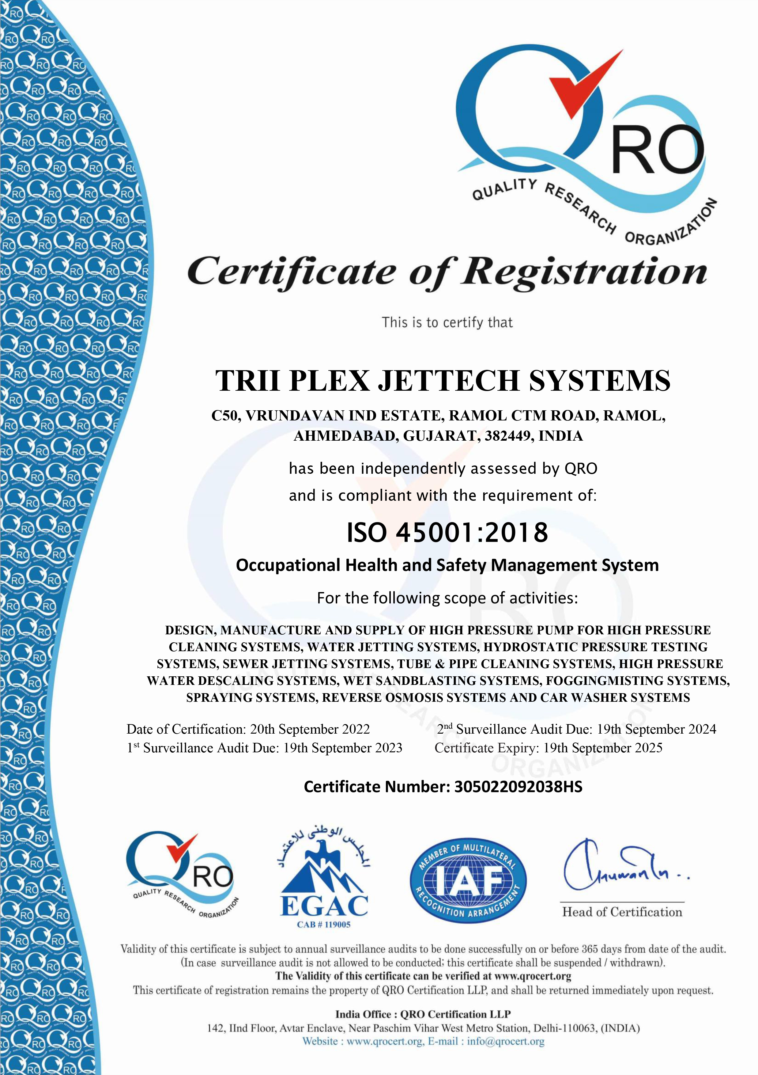 iso 45001-2018 egac